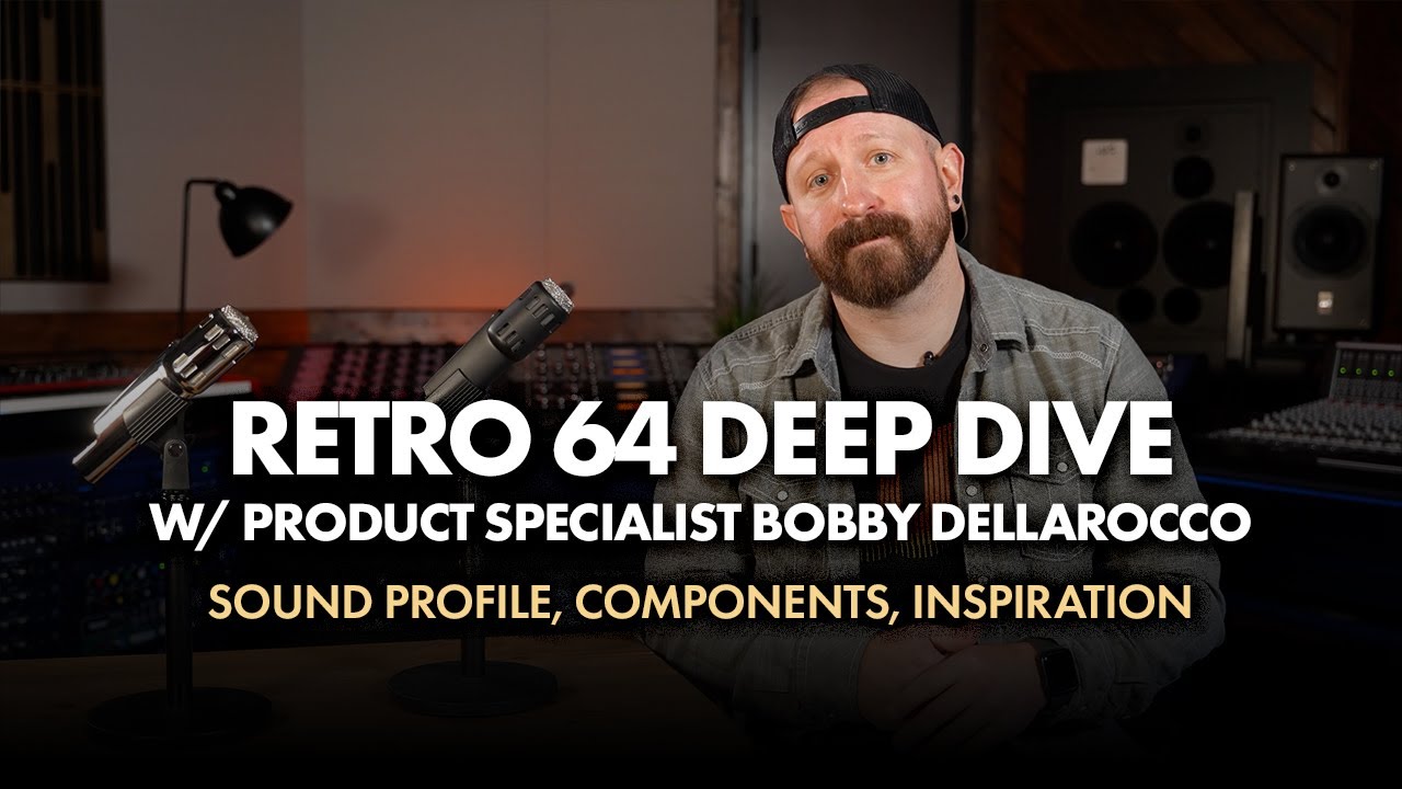 Retro 64 Live Dynamic Mic Product Overview | History, Inspiration, Ideal Applications, Components