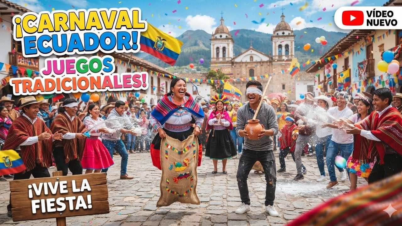 Carnaval de mi lindo Ecuador 2026