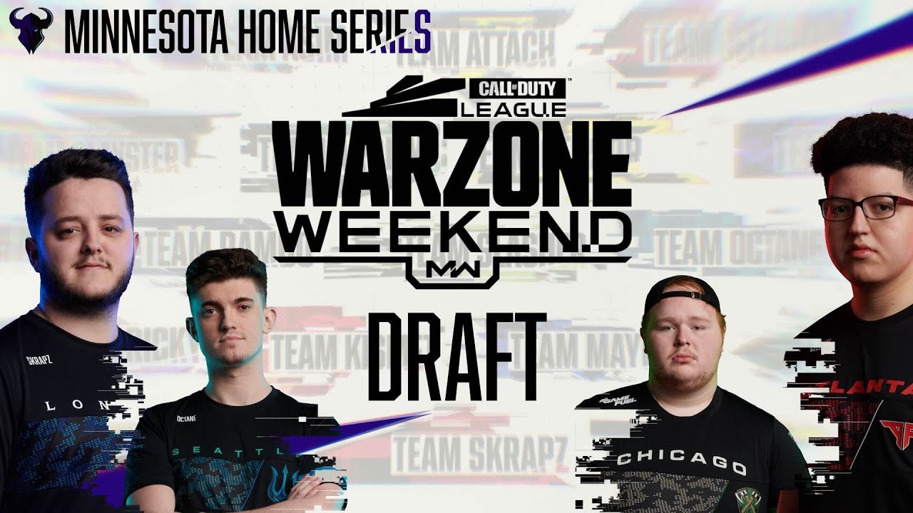 CDL Dream Teams?! IT'S DRAFT TIME! | Warzone Weekend #2 Teaser | Minnesota R&oslash;kkr Home Series