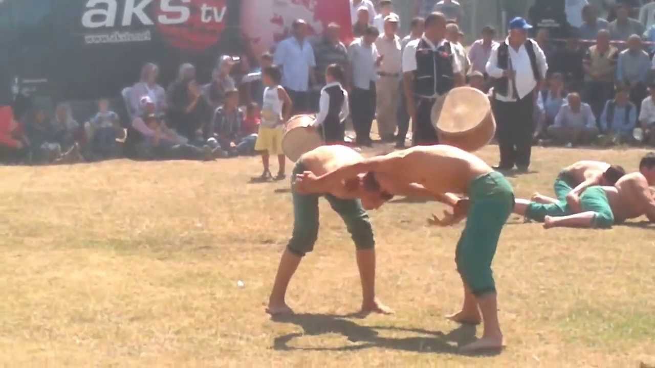 YAĞLI GÜREŞ SAMSUN (ALAÇAM / HÜSEYİN DEDE) KIZLAN YAYLASI