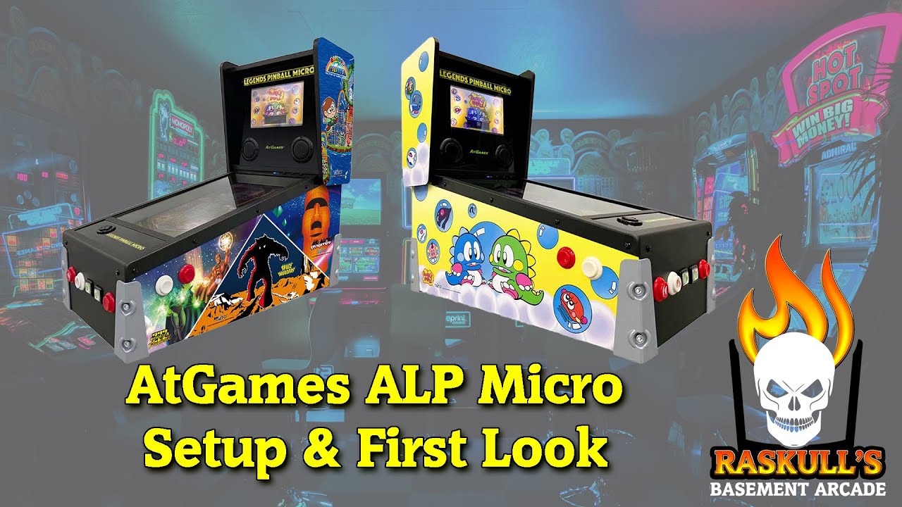 AtGames Legends Pinball Micro - Setup & First Look