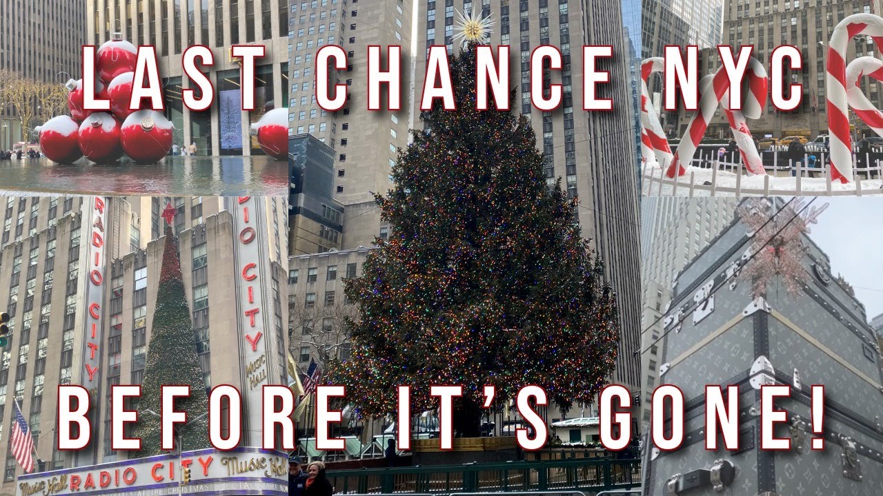 Walking Through NYC Christmas 🎄 5th & 6th Ave Decorations + Rockefeller  Tree | Cheung Fun NYC Spot