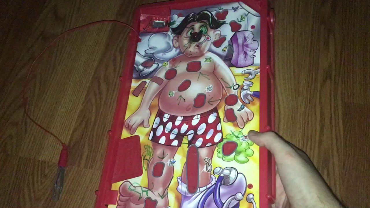 Hasbro Operation Silly Skill Game With Sound FX