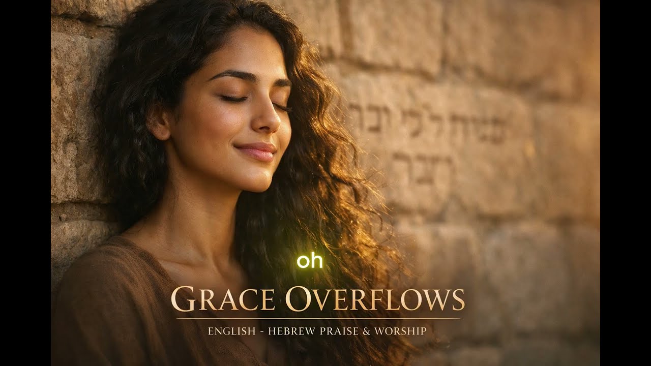 GRACE OVERFLOWS I Worship English Music l  Hebrew Song