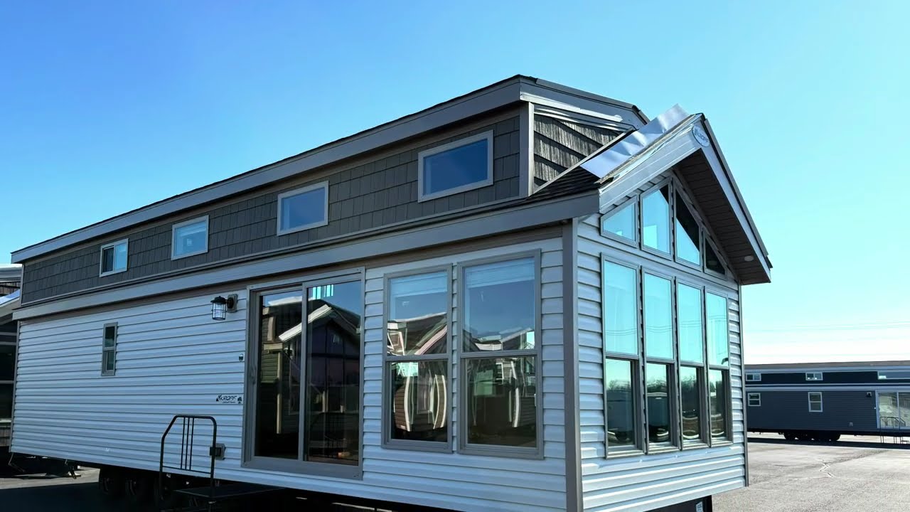 2026 Kropf Split Kitchen Front Living Park Model