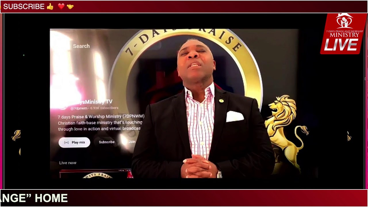 7DPNWM || WORSHIP SERVICE || SEVIS ADORATION || 12-20-25 || DR. FRANCOIS
