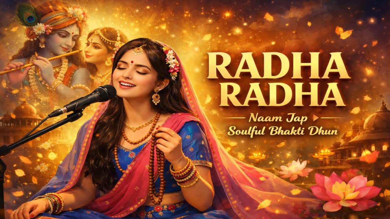 RADHA RADHA Naam Jap 🙏 Soulful Radha Naam Kirtan | Peaceful Bhakti Dhun | Radha Naam Chanting