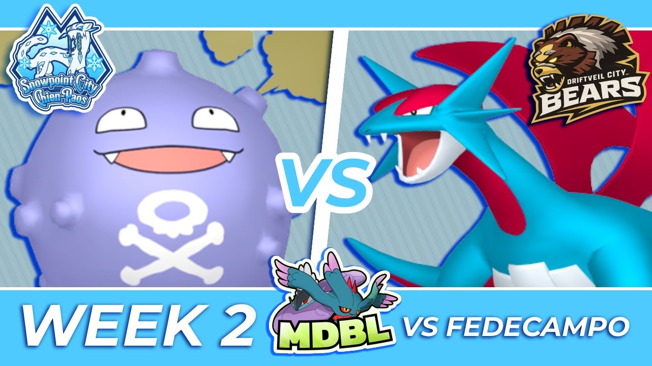 Koffing goes ABSOLUTELY Crazy // MDBL Week 2