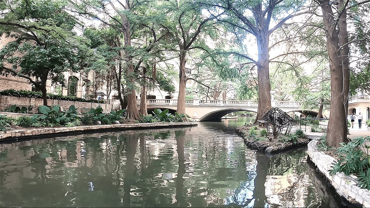 San Antonio Riverwalk boat tour.