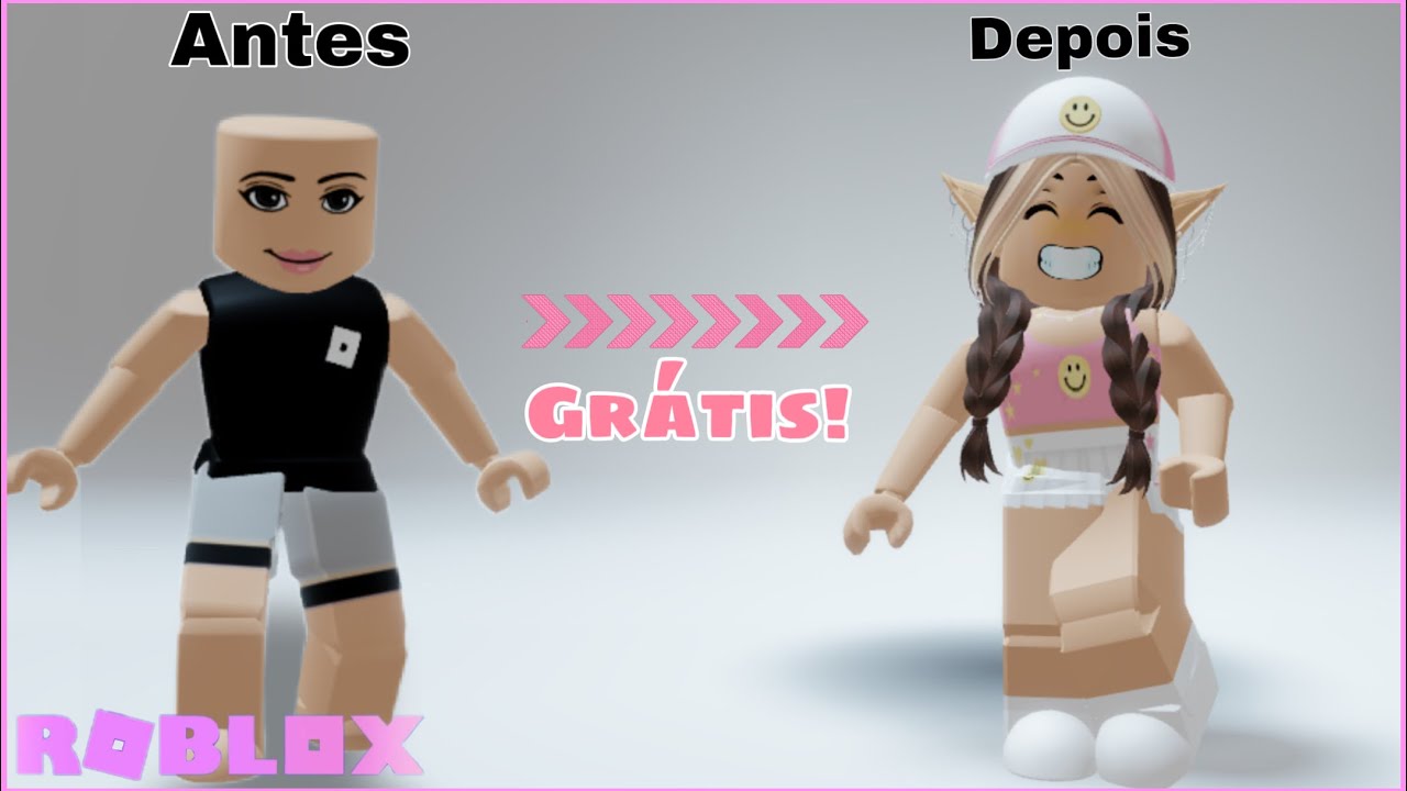 COMO TER QUALQUER AVATAR DO ROBLOX DE GRAÇA CABELOS GRÁTIS E ACESSÓRIOS!✨🤩 (para meninos e meninas)