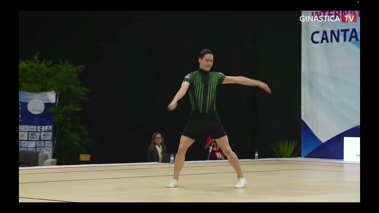 NOUSIAINEN Sampo ( FIN ) - 2024 AEROBICS WORLD CUP, CANTANHEDE - Individual Men Qualifications IM
