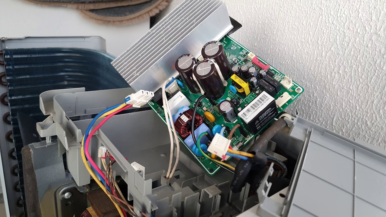 Como desmontar condensadora Samsung 9 , 12 .......
