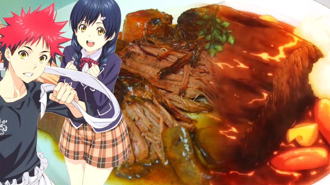 Beef Bourguignon Recipe 食戟のソーマ (Making Food Wars Food in Real Life) Shokugeki no Soma
