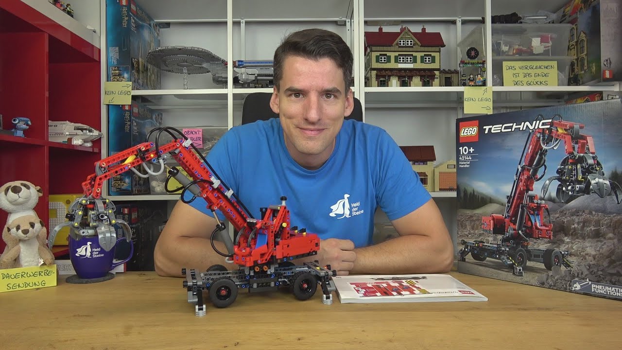 120€ für einen Biege-Bagger! Schade, an allen Ecken gespart, nur nicht am Preis: LEGO® Technic 42144
