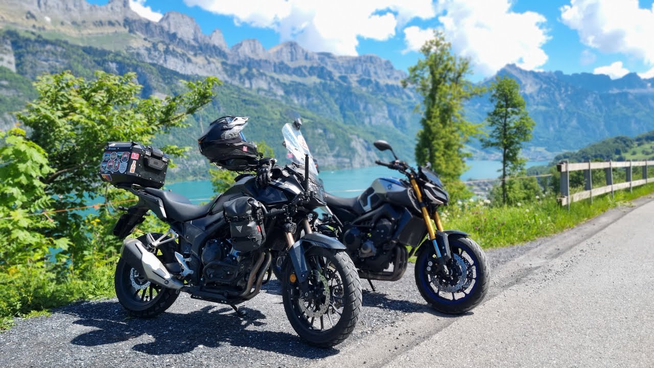 1º VOLTA NOS ALPES SUIÇOS | MT09-SP + CB500x