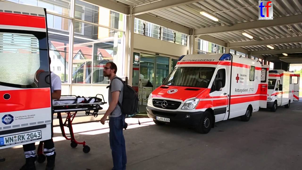 140 Patients move from Old to New Hospital / Patientenumzug KH Waiblingen n. Winnenden: #4 Ankunft