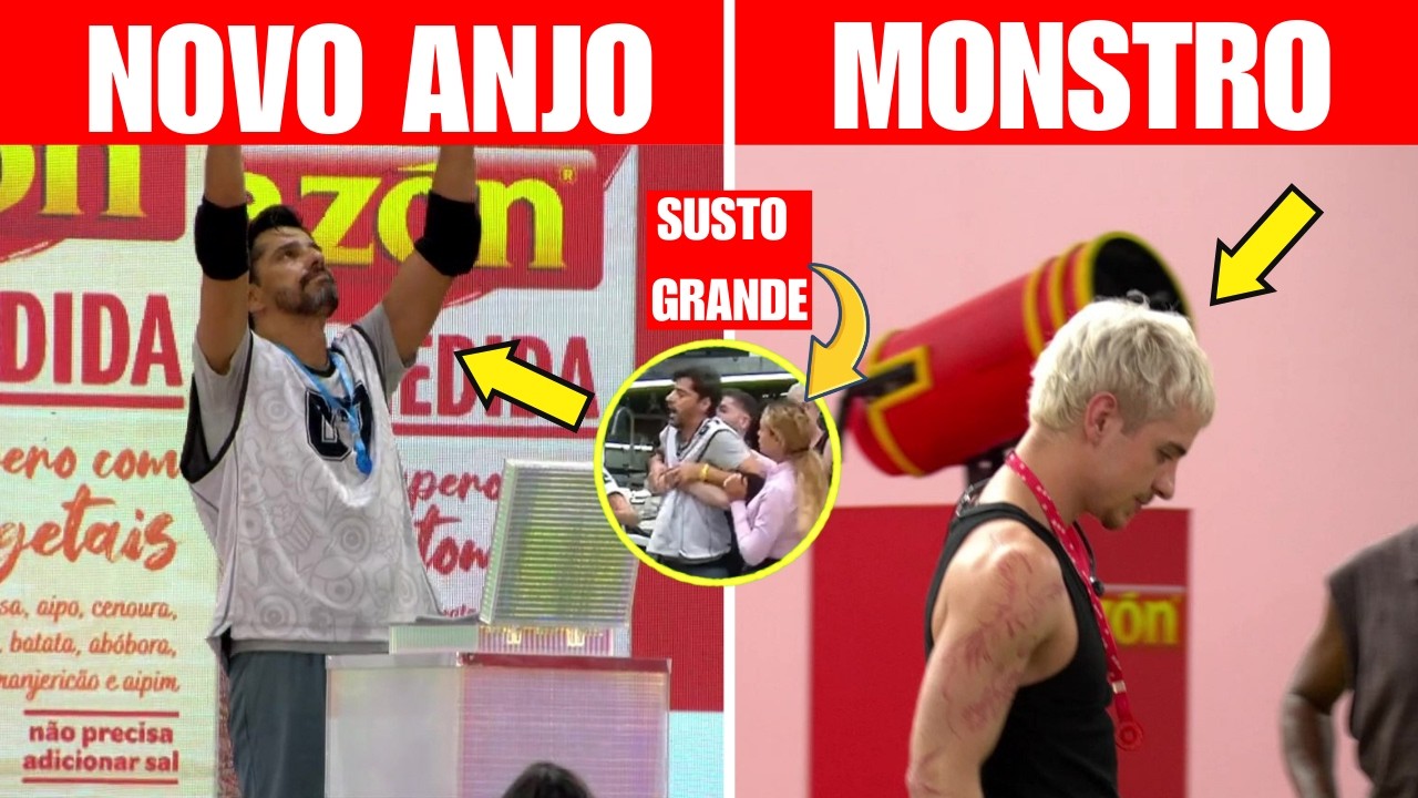 SUSTO MÉDICO NO BBB! Cowboy Engasga, Fica Sem Ar e Vence Prova Do Anjo Após Quase Desmaiar!