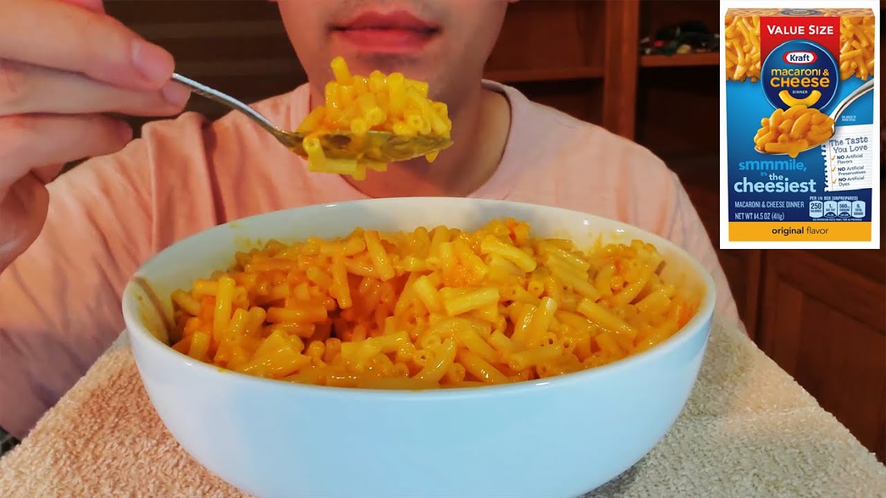 Kraft's Macaroni and Cheese [ MUKBANG ASMR NO TALKING ]