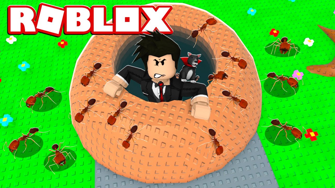 LOKIS FORMIGA NO FORMIGUEIRO | Roblox - Escape from Anthill