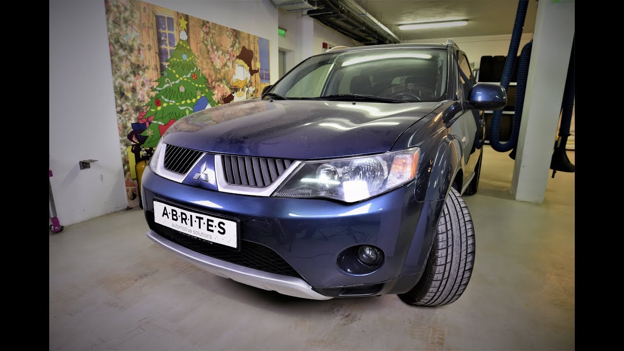 Mitsubishi Outlander 2008 AKL- Key Programming using AVDI