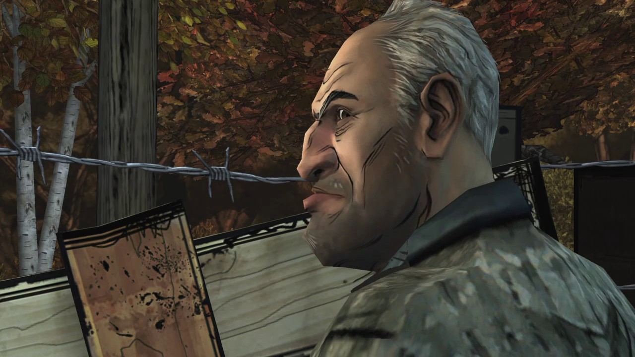 The Walking Dead: Season 1 giving food to others