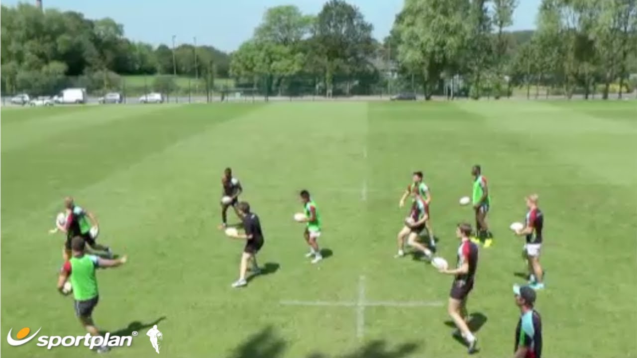 Offloading Grip Game | Harlequins Academy | Featuring Marcus Smith