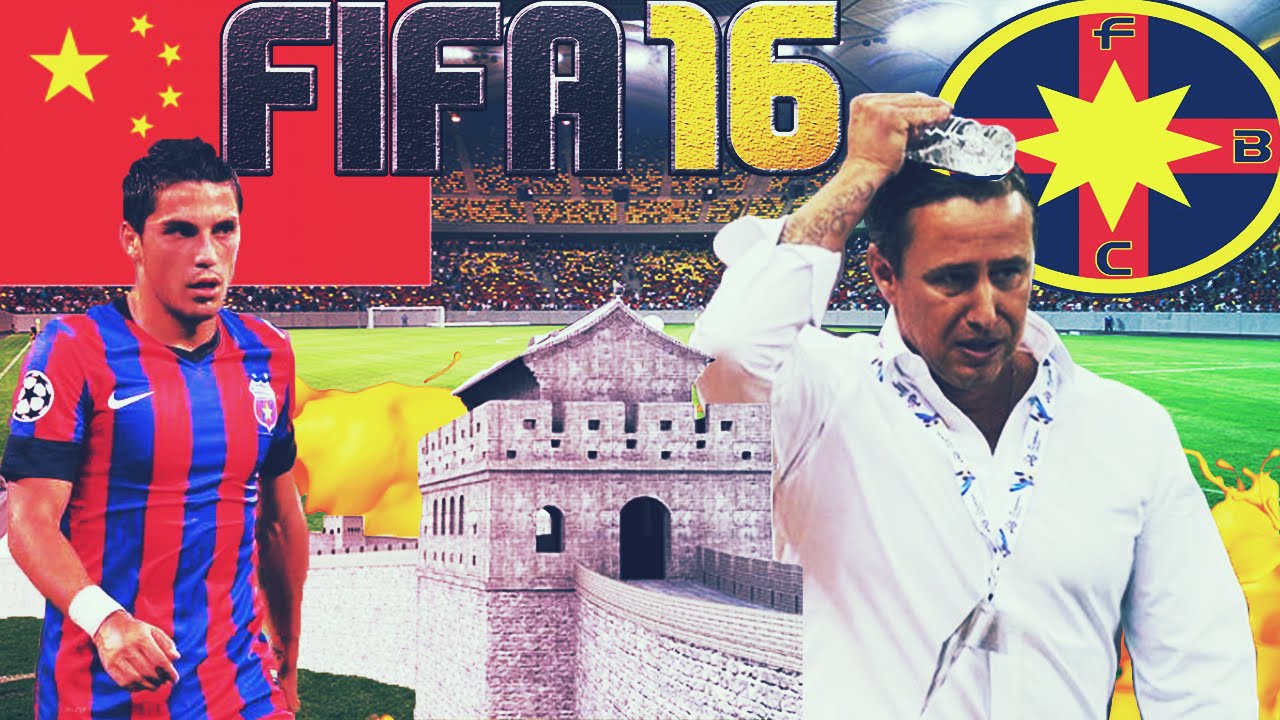 FIFA 16 ROMANIA Cariera Cu Steaua: Ne-am Lovit de Marele Zid Chinezesc - EP#30