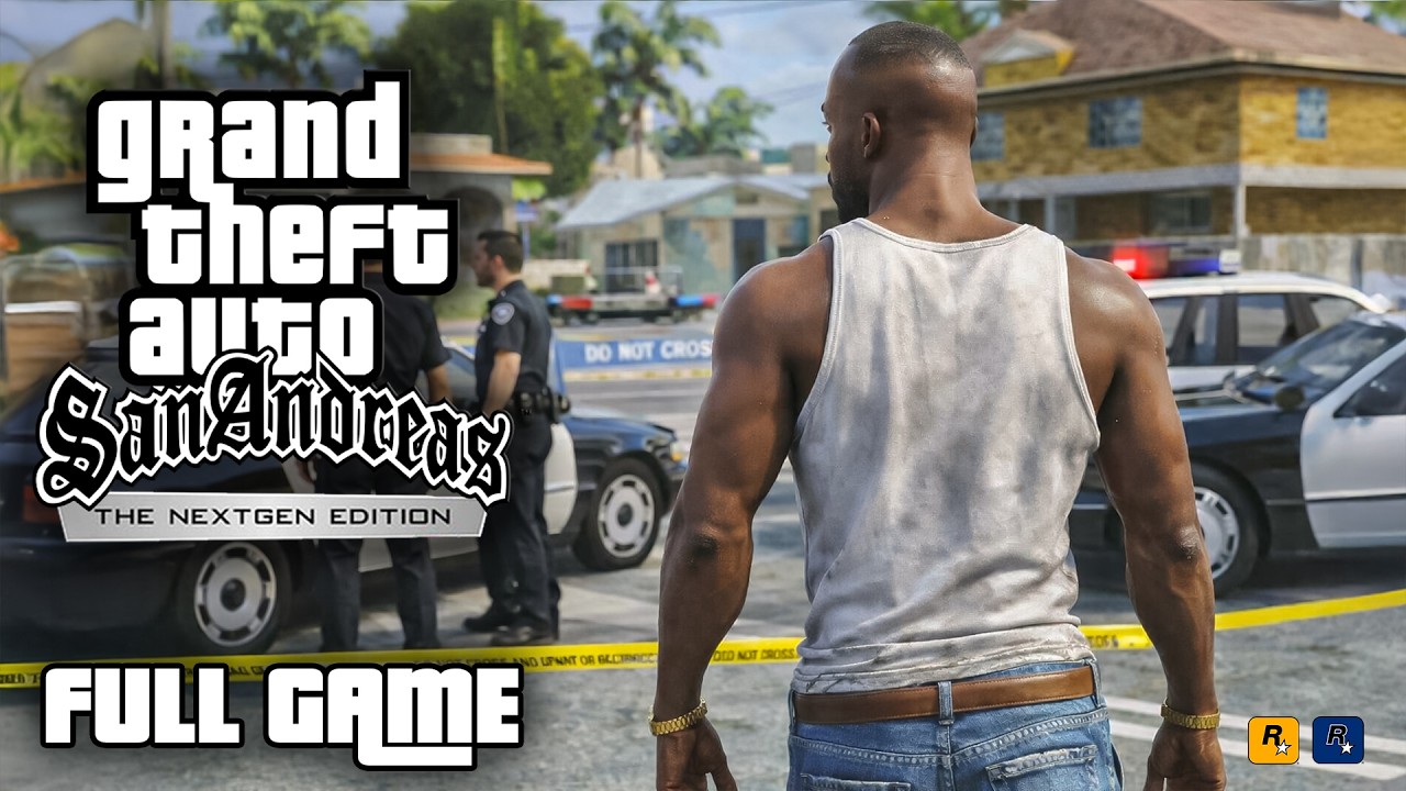 GTA San Andreas Next-Gen Edition | Gameplay Walkthrough FULL GAME
