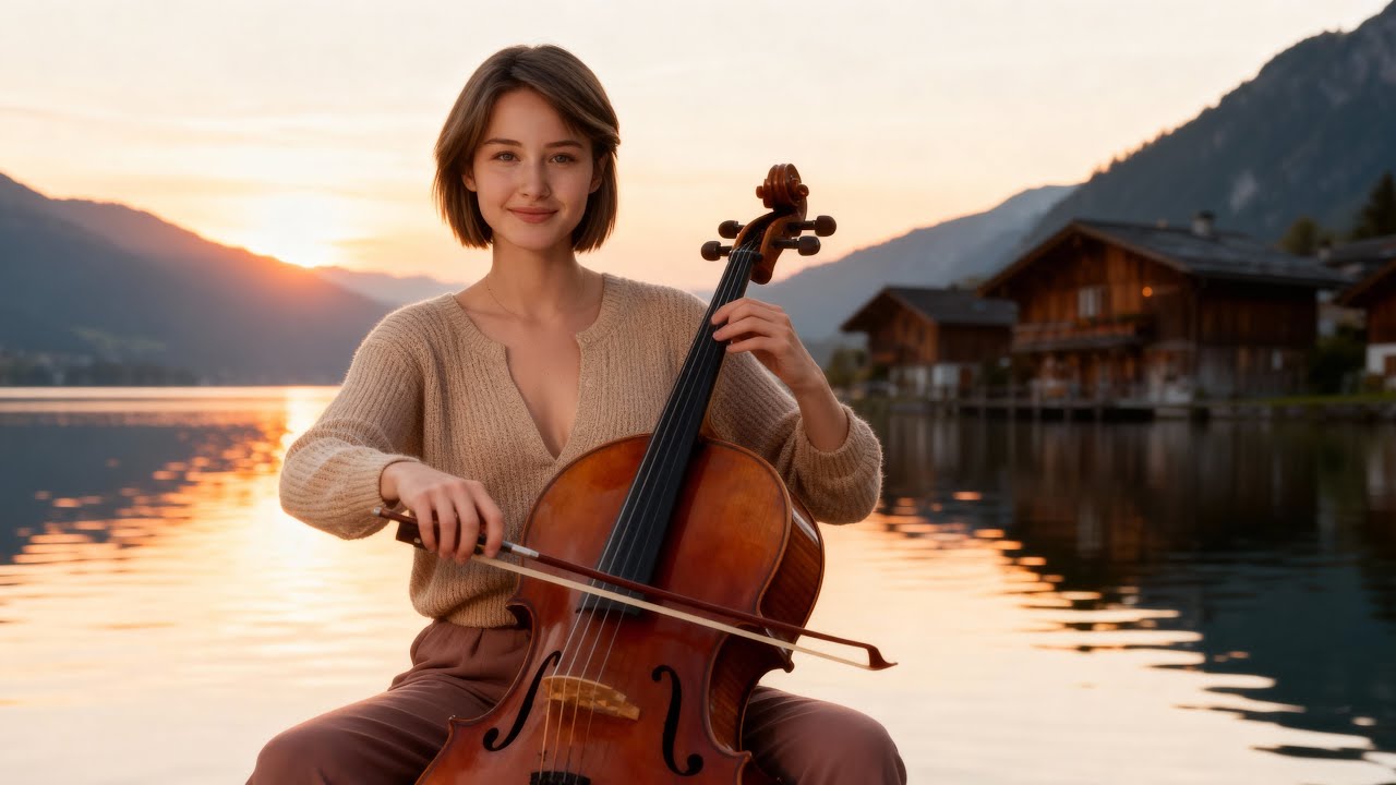 🎻🎹 Cello & Piano in Brienz Sunset – Romantic Music for Relaxation, Stress Relief & Sleep