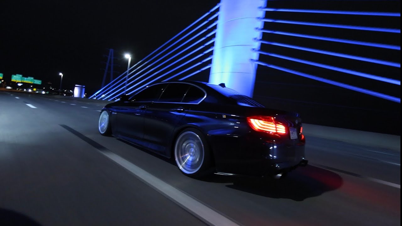 Late night run in bmw f10 cinematic 