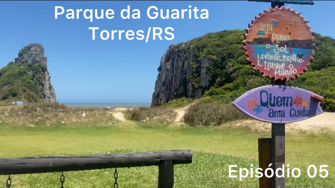 Parque da Guarita, Torres/RS. Dentro do parque fica a Praia da Guarita e o Morro da Guarita #parque