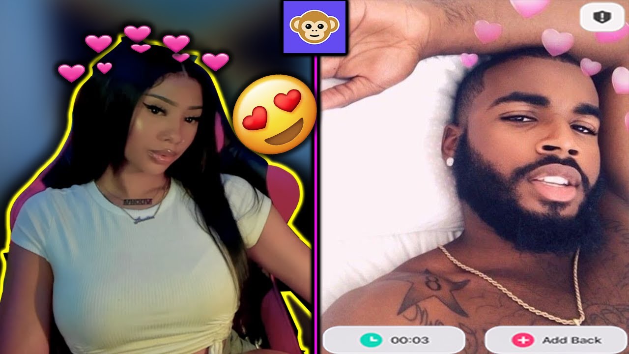 Gassing Random Guys Up *He Want ME😍😂* On Monkey App!