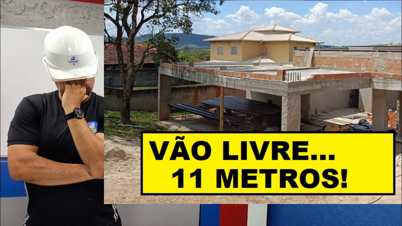 QUE LOUCURA...(VIGA DE 30cm PARA 11 METROS)???