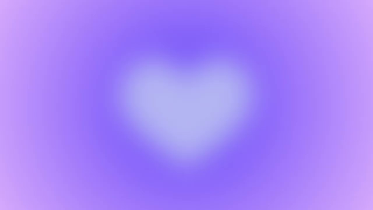 Pastel lavender aura heart wallpaper ♡ soft purple girly aesthetic background loop