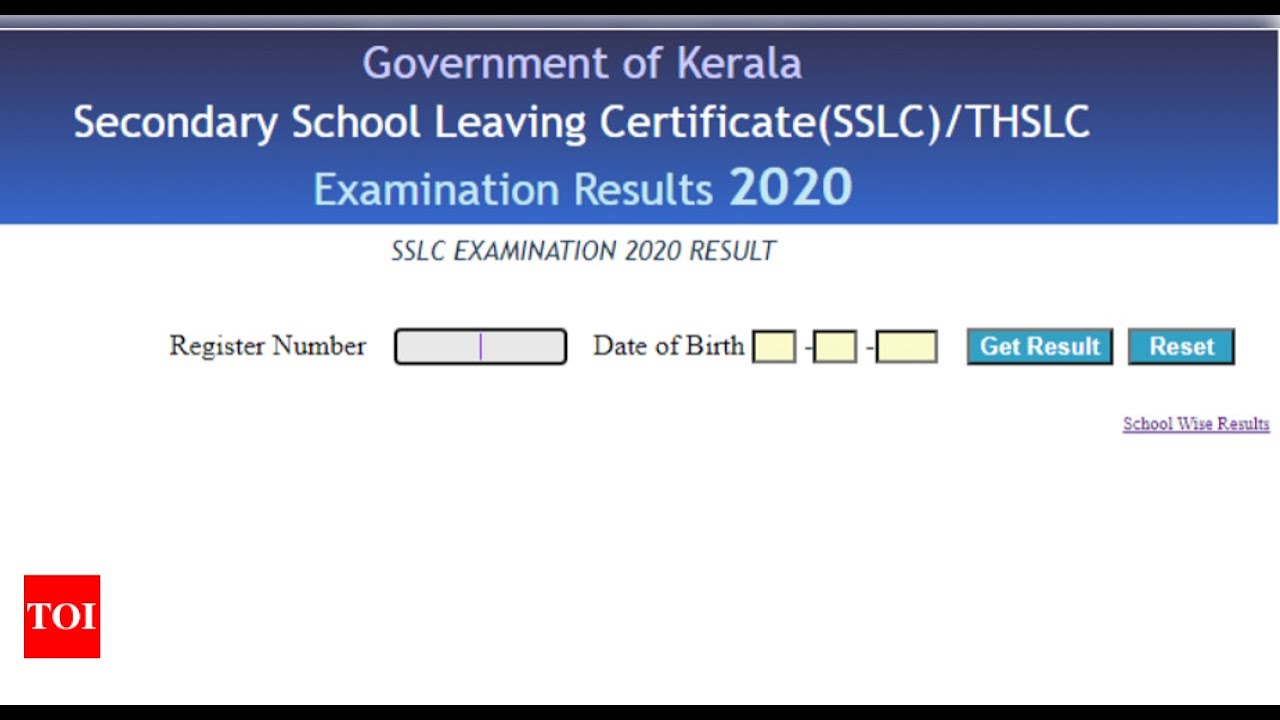 Kerala SSLC result declared, heres direct link to check your result - Times of India
