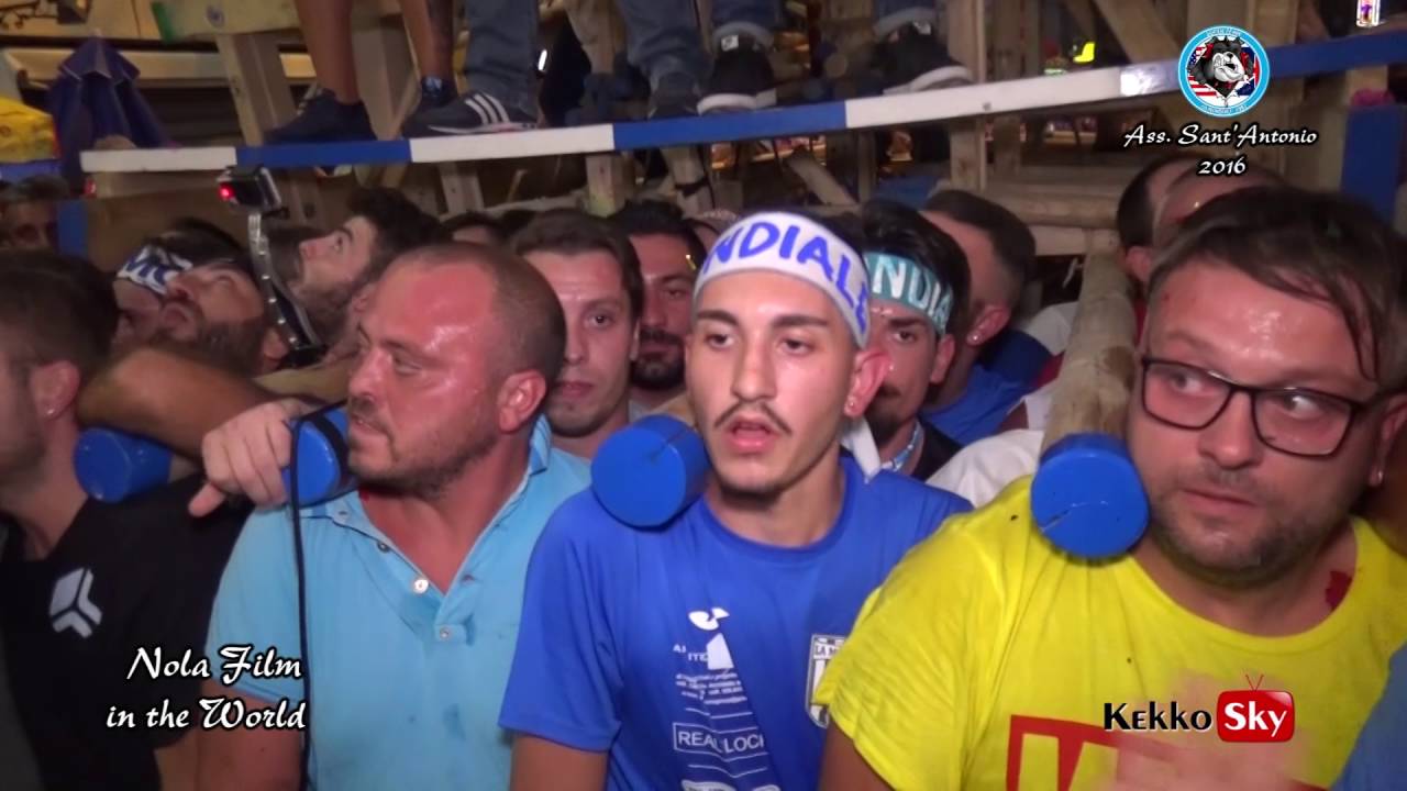 Giglio Spogliato S.T. La Mondiale Barra 2016 Ass. Sant'Antonio