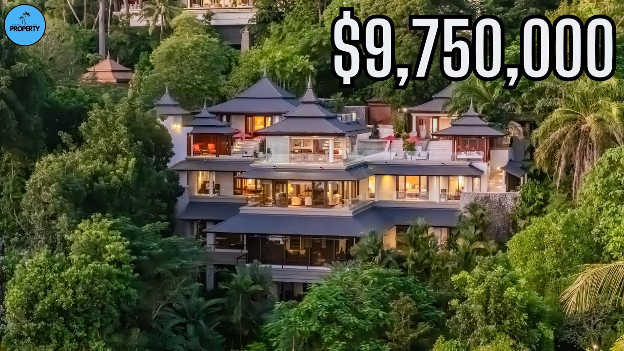 Inside a $9.75M Ultra Luxury Oceanfront Villa In Phuket Thailand