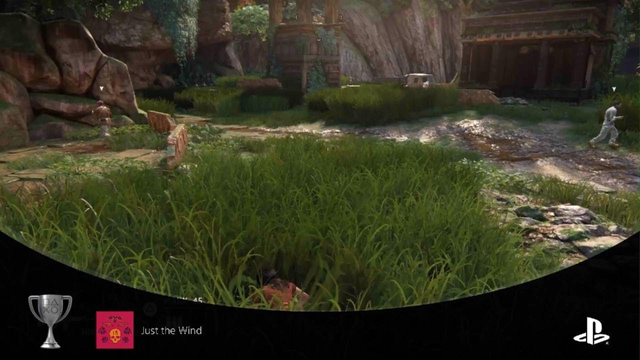 Uncharted The Lost Legacy Just the Wind trophy 