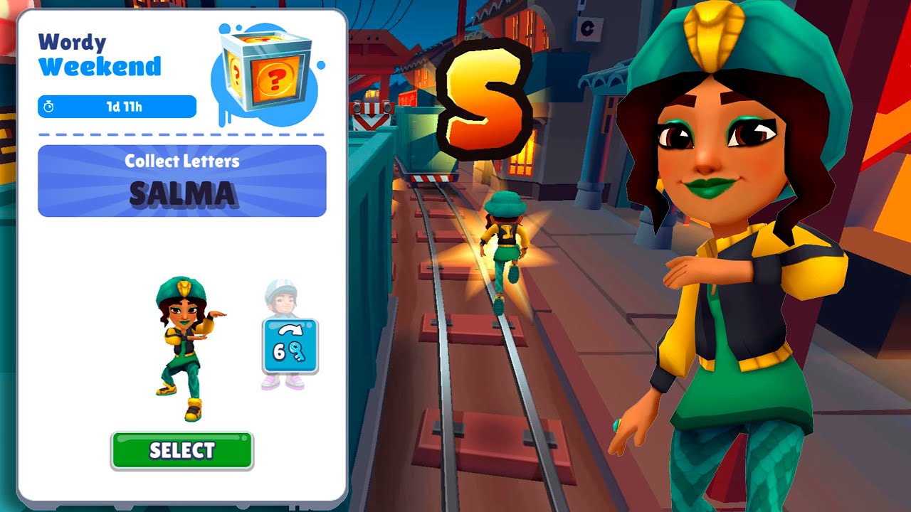Subway Surfers Luoyang ( Year of the snake ) 2025 : Wordy Weekend | SALMA