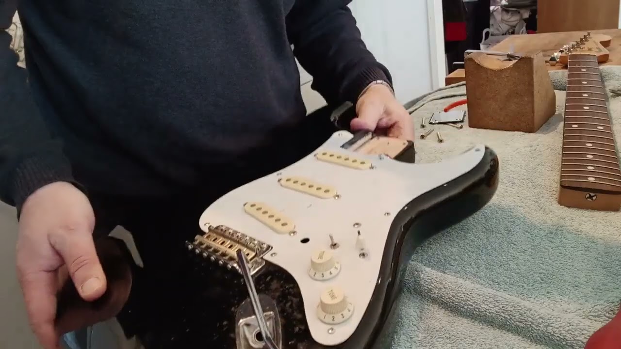Eric Clapton Fender Stratocaster MIJ 1988 ST-362 Setup