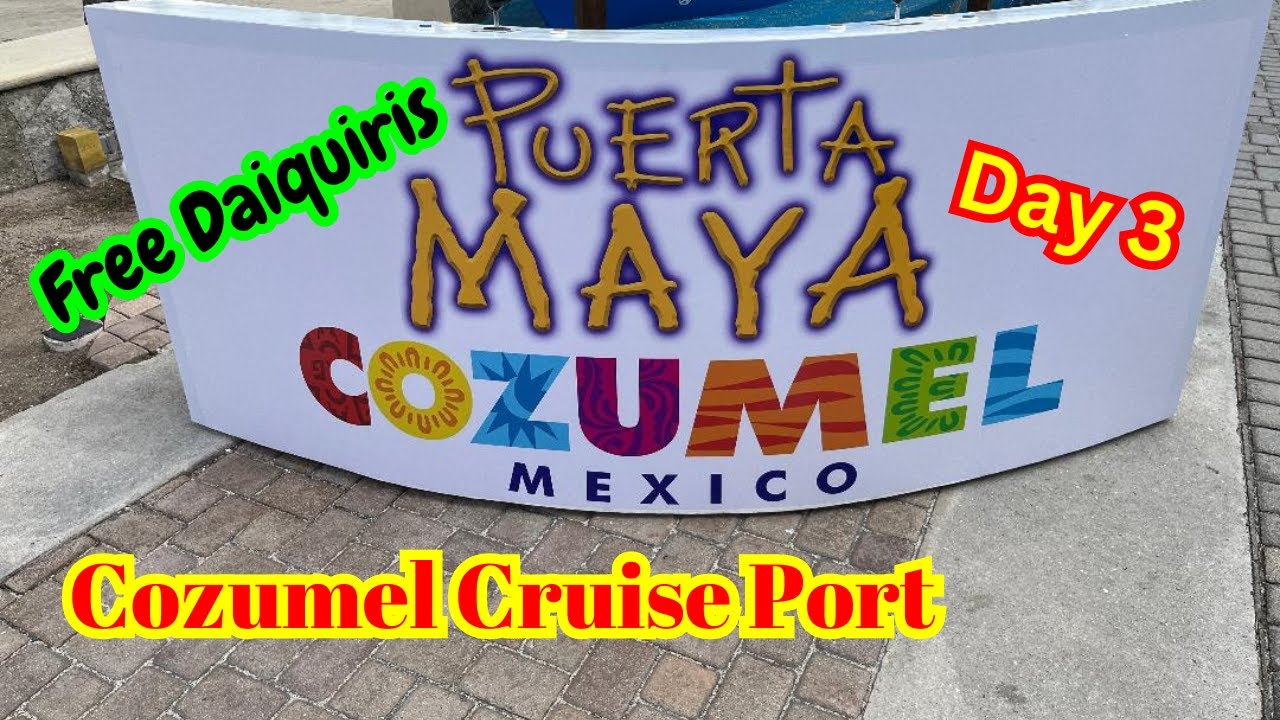 Puerta Maya Cozumel, Mexico Cruise Port May 2024/What to do in Puerta Maya? Walking Tour