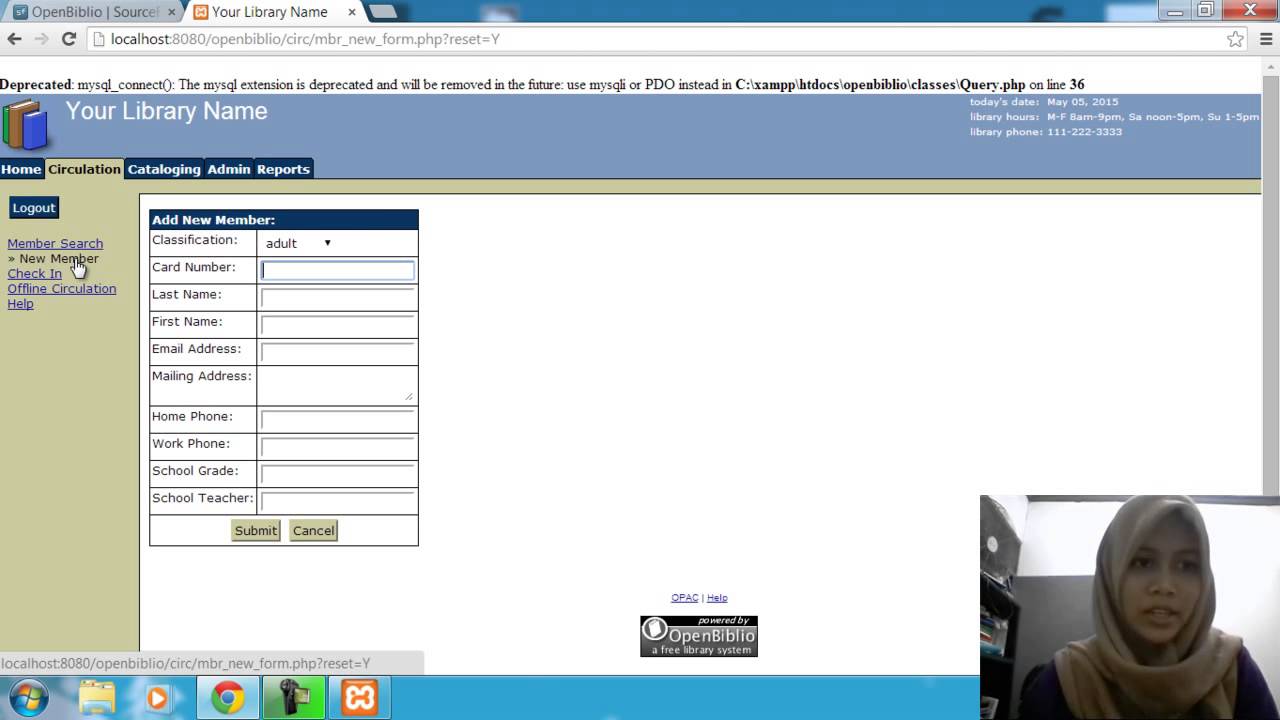 How to Install Openbiblio - Easy Installation Library System
