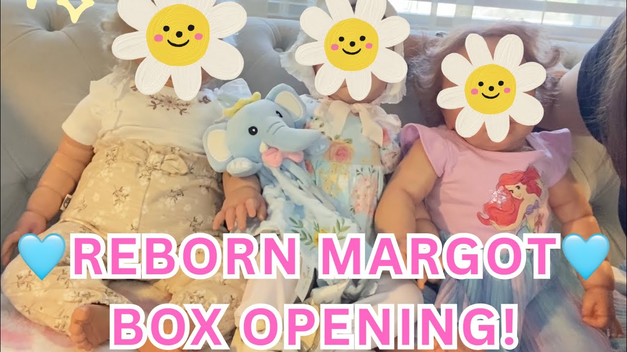 💜🩷💜Reborn Margot Box Opening 📦 and  Triplets 💜🩷💜