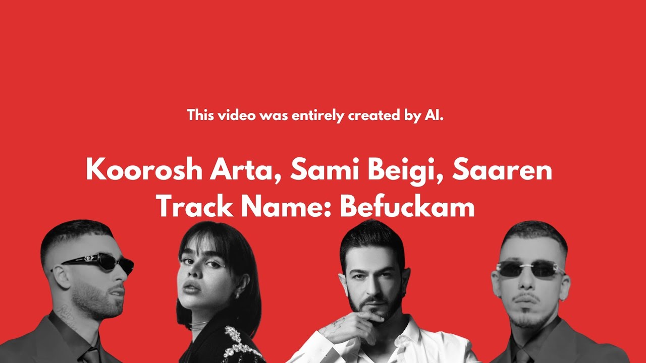 Koorosh – Befuckam (Official AI Music Video) ft. Arta, Sami Beigi, Saaren, Arman Miladi & Mr. MP