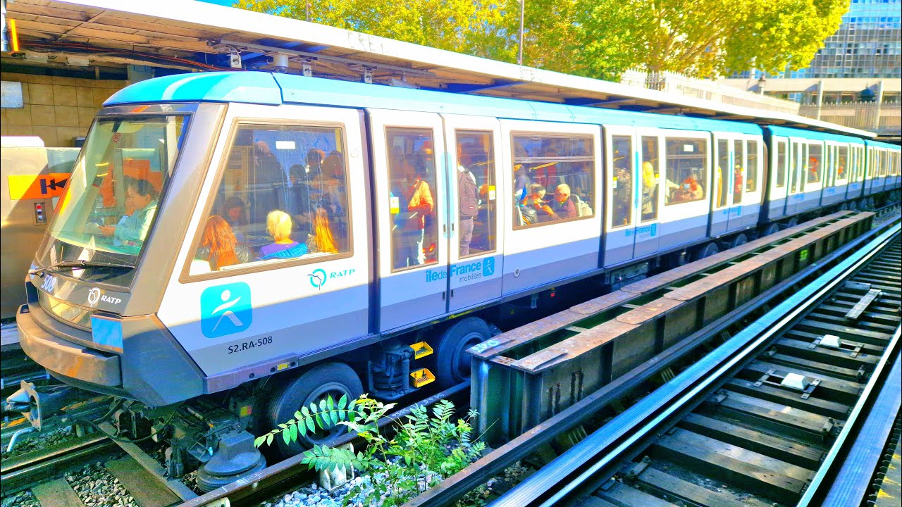 [Cab View] Métro Ligne 1🚈MP05 IDFM : La Défense🔁Château de Vincennes (Tour complet)