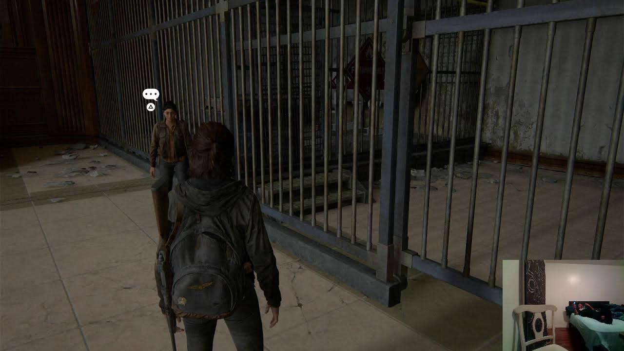 jugando The last of us part II