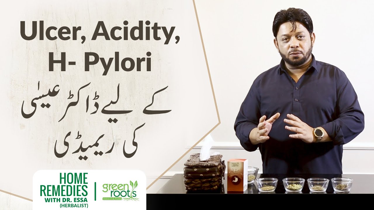 Acidity Ulcer and H-Pylori Remedy by Dr Essa Herbalist | Green Roots | Home remedy