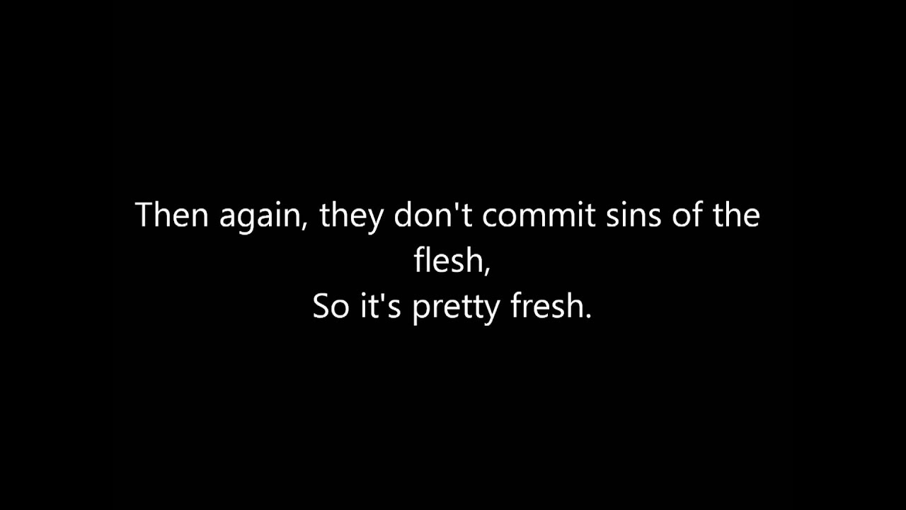 Sweeney Todd A Little Priest with Lyrics