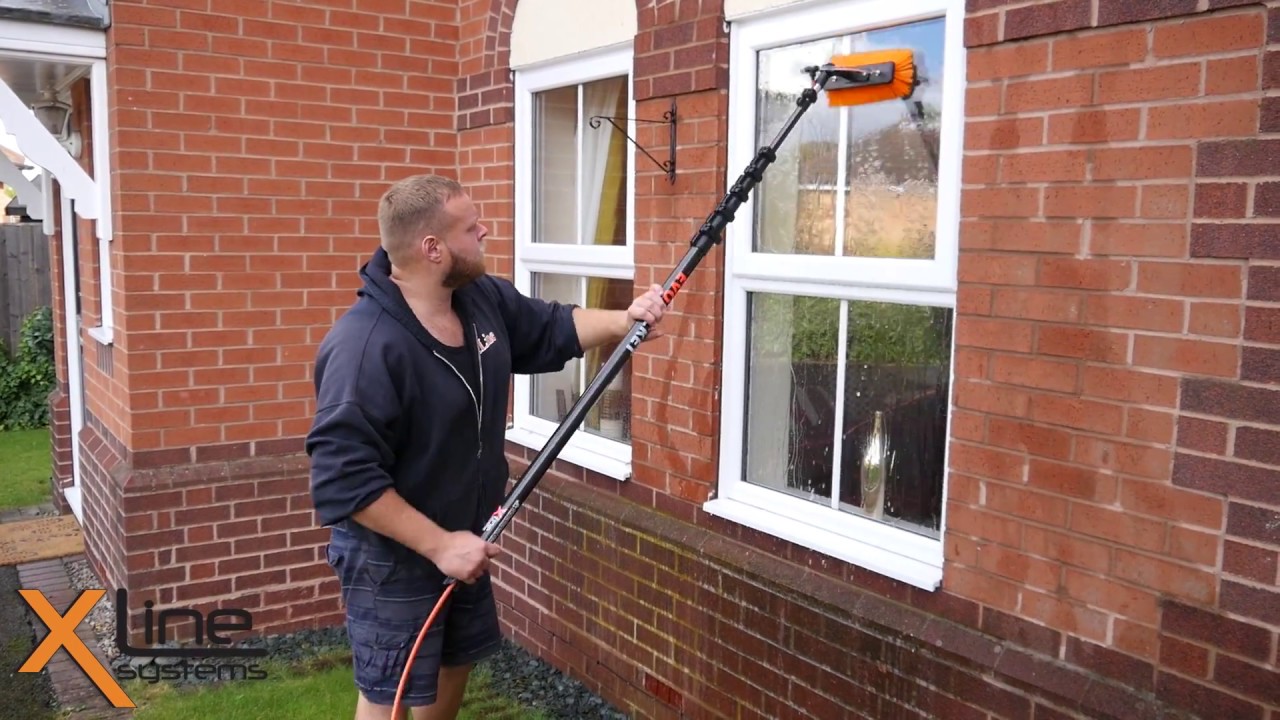 Xline Evo Pocket Water Fed Pole for professional window cleaning