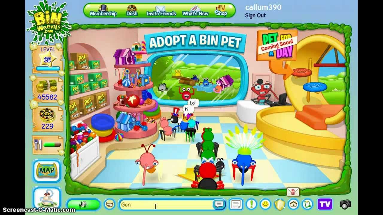 Bin Weevils: gene_simmons, james and Maybee!